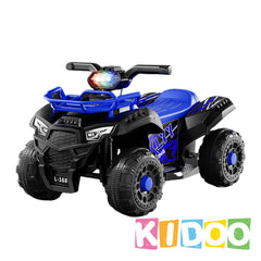 KIDOO® Electric Kids ATV – Model L-168 | Rechargeable Ride-On Quad Bike (Ages 3–8)