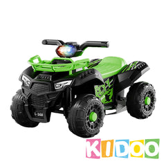 KIDOO® Electric Kids ATV – Model L-168 | Rechargeable Ride-On Quad Bike (Ages 3–8)