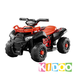 KIDOO® Electric Kids ATV – Model L-168 | Rechargeable Ride-On Quad Bike (Ages 3–8)