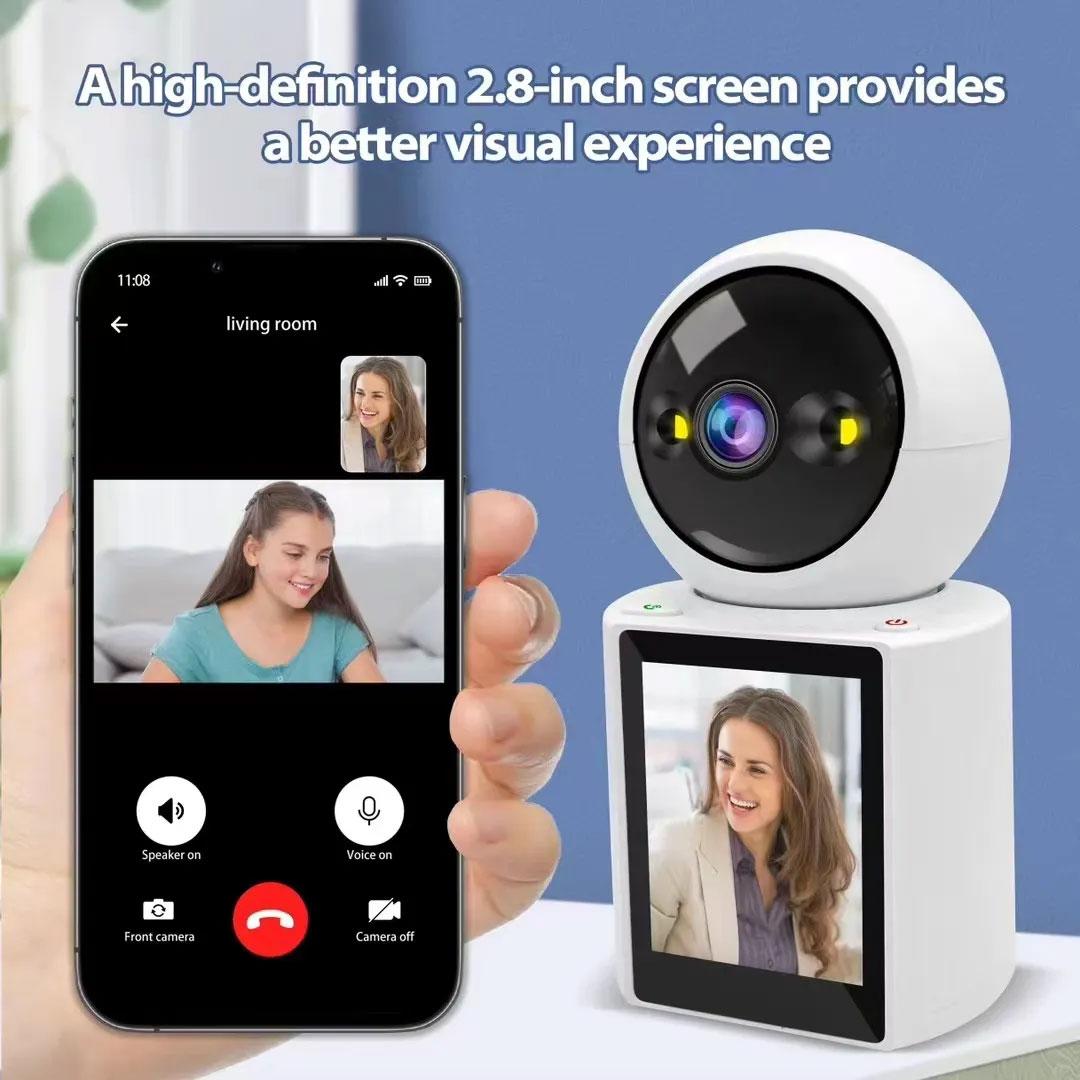 1080P HD WiFi Video Call Camera with AI Tracking | Baby & Pet Monitor by KIDOO – Baby Product UK