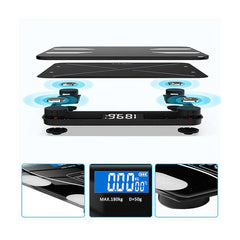 AT Performance Body Scale – Model NS - 01 | Smart Bluetooth Weight & BMI Scale (13 Metrics) by KIDOO – Baby Product UK