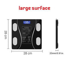 AT Performance Body Scale – Model NS - 01 | Smart Bluetooth Weight & BMI Scale (13 Metrics) by KIDOO – Baby Product UK