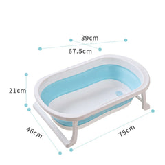 Baby Bath Tub Smart Sensor Temperature Portable Infant Bathtub Anti Slip Foldabl by KIDOO – Baby Product UK