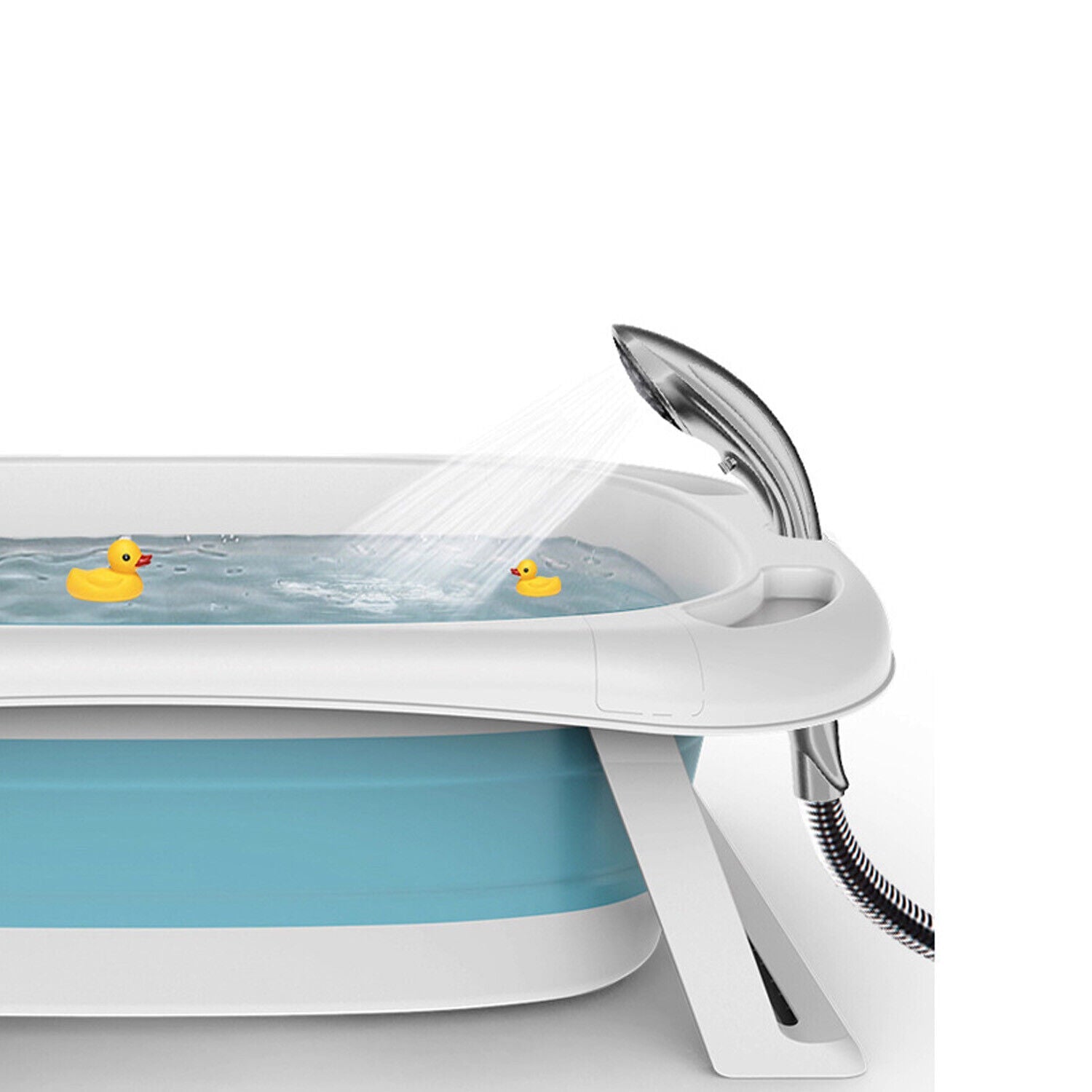 Baby Bath Tub Smart Sensor Temperature Portable Infant Bathtub Anti Slip Foldabl by KIDOO – Baby Product UK