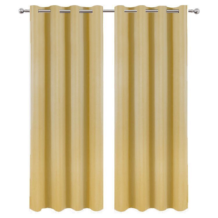 Blackout Curtains Room Darkening Thermal Insulated Textured Grommet Curtains . by KIDOO – Baby Product UK