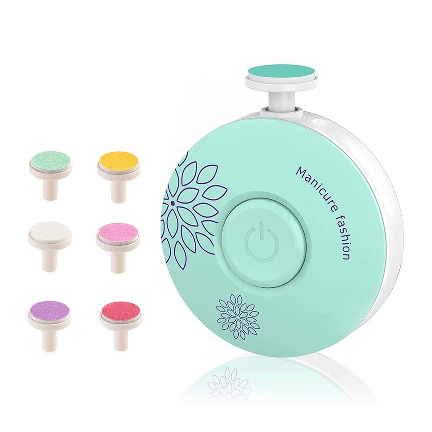 Electric Baby Nail File – Model NF01 | 6 - in - 1 Safe Trimmer for Infants & Toddlers (0M+) by KIDOO – Baby Product UK