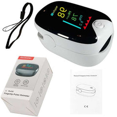 Finger Pulse Oximeter – Model OX01 | Rapid SpO₂ & Heart Rate Monitor (Adults) by KIDOO – Baby Product UK