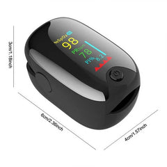 Finger Pulse Oximeter – Model OX01 | Rapid SpO₂ & Heart Rate Monitor (Adults) by KIDOO – Baby Product UK