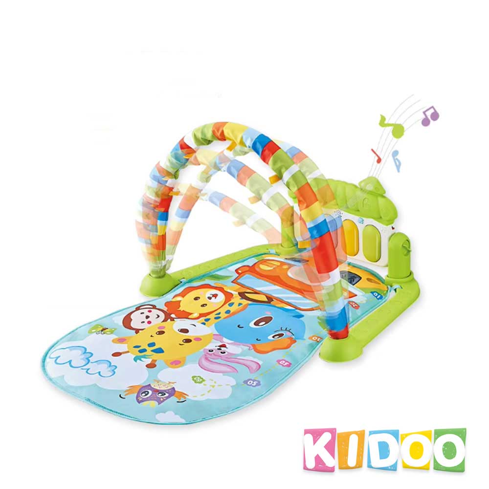 KIDOO® Baby Play Mat | Foldable & Washable Gym with Music & Toys (0–24M) by KIDOO – Baby Product UK