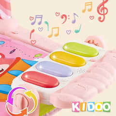 KIDOO® Baby Play Mat | Foldable & Washable Gym with Music & Toys (0–24M) by KIDOO – Baby Product UK