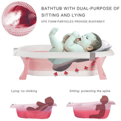 KIDOO® Foldable Baby Bathtub – Model BT01 | Compact Tub with Temperature Sensing (Newborn–Toddler) by KIDOO – Baby Product UK