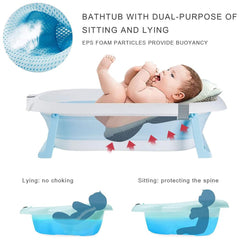KIDOO® Foldable Baby Bathtub – Model BT01 | Compact Tub with Temperature Sensing (Newborn–Toddler) by KIDOO – Baby Product UK