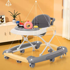 KIDOO Walker Function Baby Walker Sit - To - Stand Learning Walker Kids Music Push Baby Walker With Wheels And Seat by KIDOO – Baby Product UK
