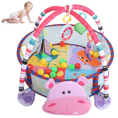 Kids Baby Gym Activity Toys, Arch, Protective Mesh, Storage Bag and 30 Balls. by KIDOO – Baby Product UK