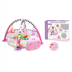 Kids Baby Gym Activity Toys, Arch, Protective Mesh, Storage Bag and 30 Balls. by KIDOO – Baby Product UK
