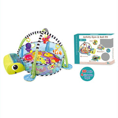 Kids Baby Gym Activity Toys, Arch, Protective Mesh, Storage Bag and 30 Balls. by KIDOO – Baby Product UK