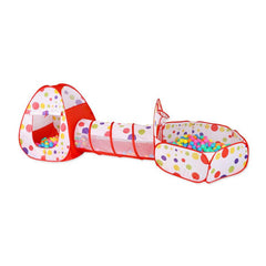 Play Tent Tunnel,3in1 with Crawl Tunnel, Ball Pool for Boys & Girls IndoorOutdo by KIDOO – Baby Product UK