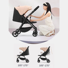Smart Baby Stroller ,Light weight easy fold baby travel pram deluxe baby stroller,Multi - functional Stroller Baby , Baby Newborn Infant Girls Boys by KIDOO – Baby Product UK