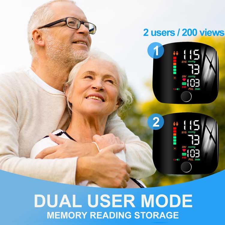 Wrist Blood Pressure Monitor – Model BPMW01 | Portable & Easy - to - Use Heart Rate & BP Tracker by KIDOO – Baby Product UK