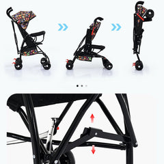 Stroller For Baby Comfort Seat Portable Folding Lightweight Stroller H Quality by KIDOO – Baby Product UK