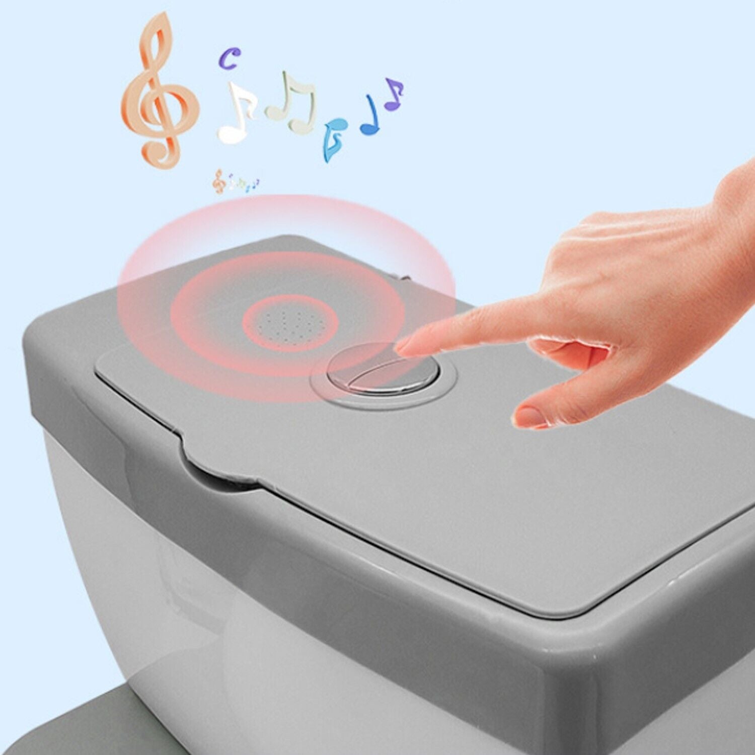 Training Toilet, MultiFunction Vivid Flush Sound Toilet for Toddlers ,Storag Box by KIDOO – Baby Product UK