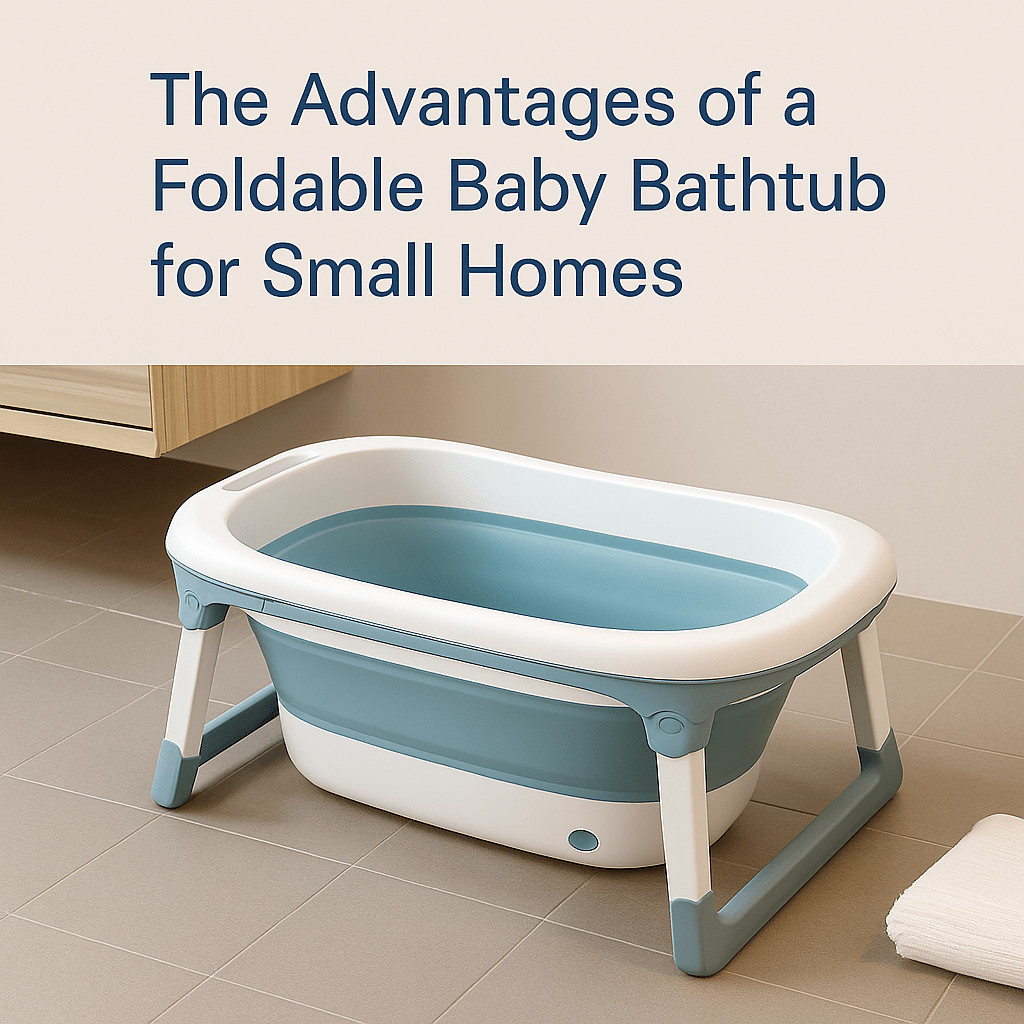 The Advantages of a Foldable Baby Bathtub for Small Homes - KIDOO