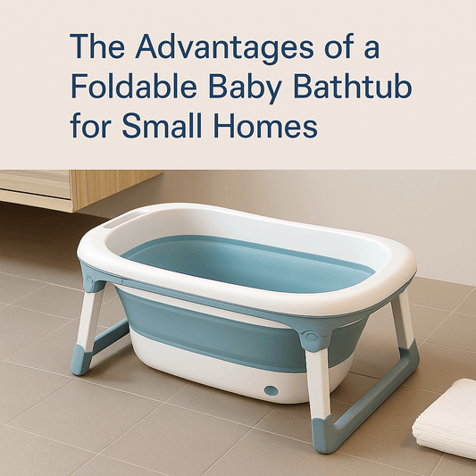 The Advantages of a Foldable Baby Bathtub for Small Homes - KIDOO