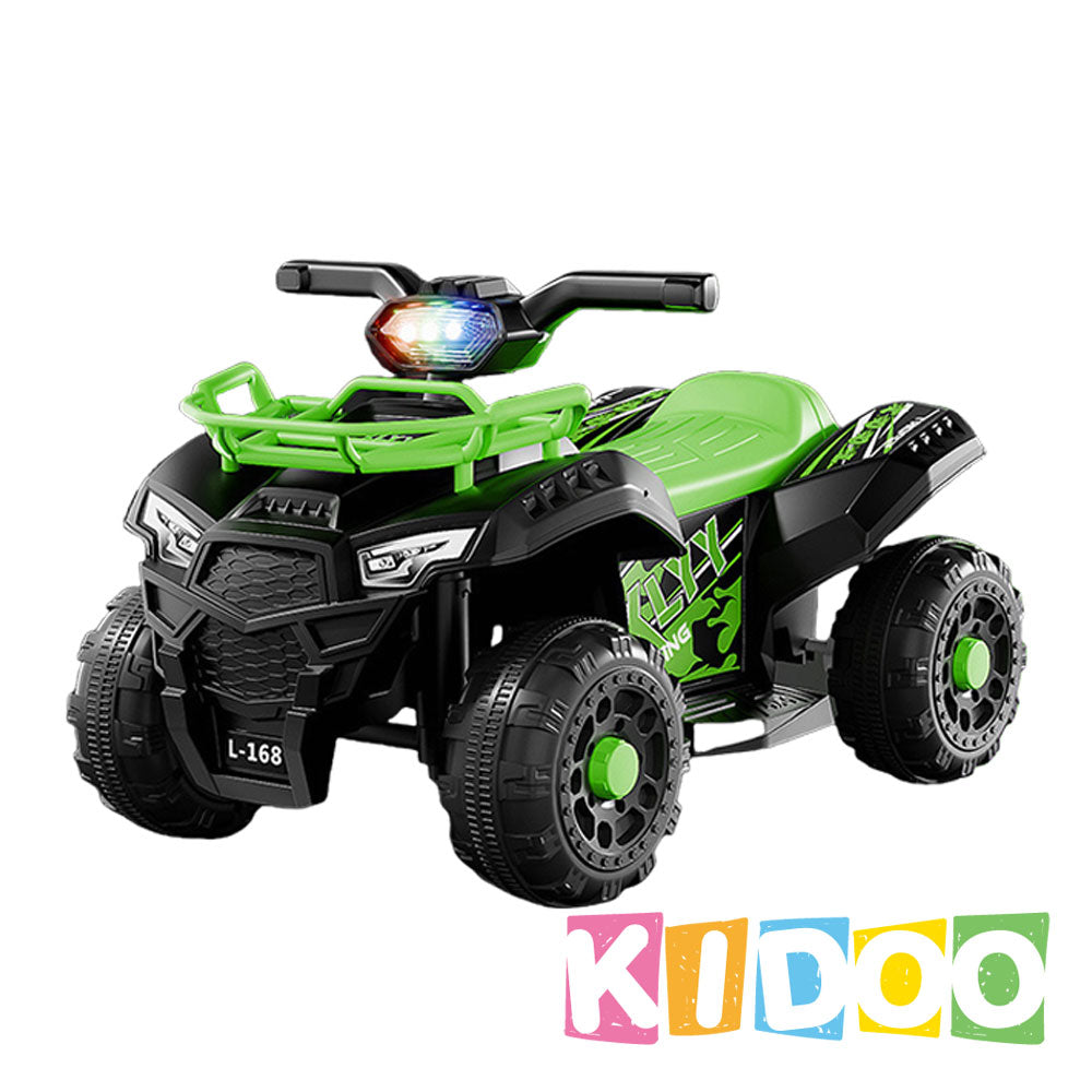 KIDOO® Electric Kids ATV – Model L-168 | Rechargeable Ride-On Quad Bike (Ages 3–8)