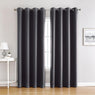 Blackout Curtains Room Darkening Thermal Insulated Textured Grommet Curtains . by KIDOO – Baby Product UK
