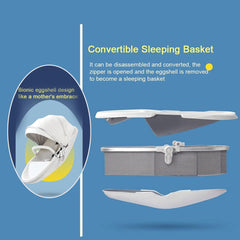 Eggshell Design Luxury 3 in1 Baby Pram Stroller ,Seat, Sleeping Basket,Folding High Landscape Pram Stroller,Newborn Pushchair With Aluminum Alloy Frame, by KIDOO – Baby Product UK