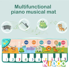 Jefshon Baby Piano Musical Mat – Interactive Music Playmat with Animal Sounds & Piano Keys | Educational Toy for Toddlers Ages 1 - 3 by KIDOO – Baby Product UK