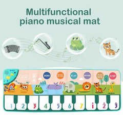 Jefshon Baby Piano Musical Mat – Interactive Music Playmat with Animal Sounds & Piano Keys | Educational Toy for Toddlers Ages 1 - 3 by KIDOO – Baby Product UK