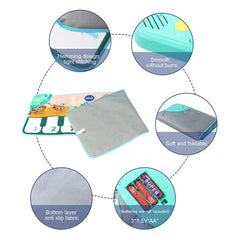 Jefshon Baby Piano Musical Mat – Interactive Music Playmat with Animal Sounds & Piano Keys | Educational Toy for Toddlers Ages 1 - 3 by KIDOO – Baby Product UK