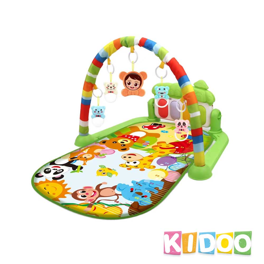 KIDOO® Baby Play Mat | Foldable & Washable Gym with Music & Toys (0–24M) by KIDOO – Baby Product UK